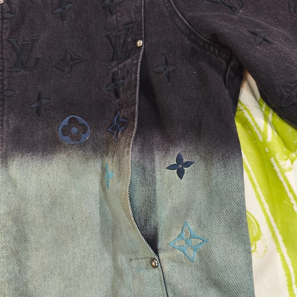 Louis Vuitton Gradient Denim Jacket - Picture 4 of 10